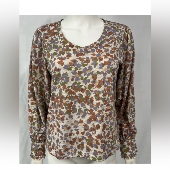 Democracy Autumn Floral Long Sleeve Top - Picture 10 of 11